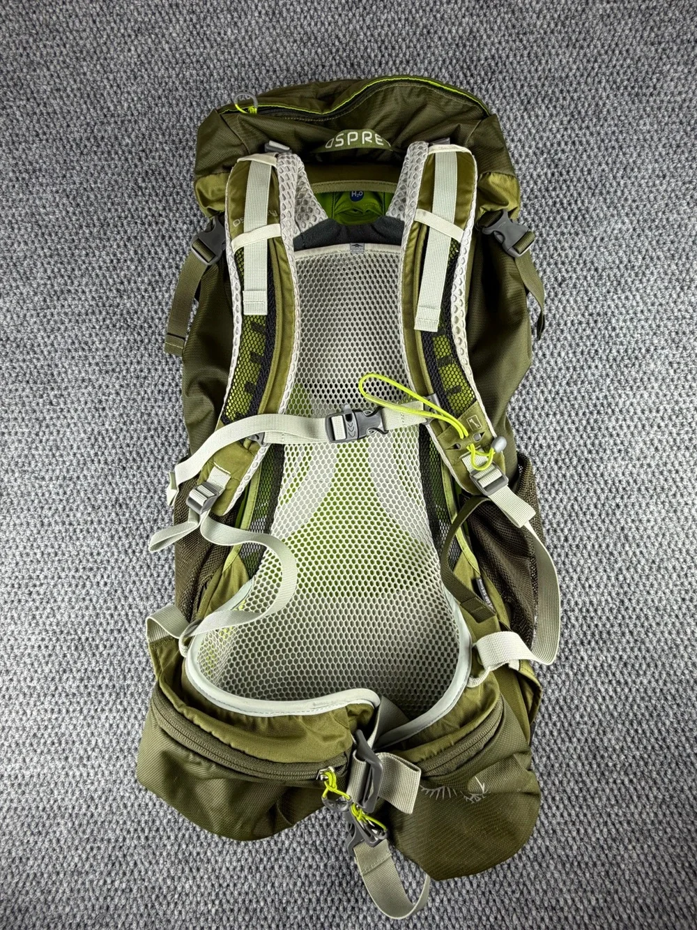 Osprey Stratos 36 Hiking Backpack Green SzM/L AirSpeed Rucksack+New KUIU Bladder
